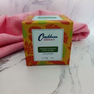 Mango Papaya bath bomb